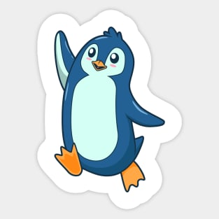 Kawaii Penguin Sticker